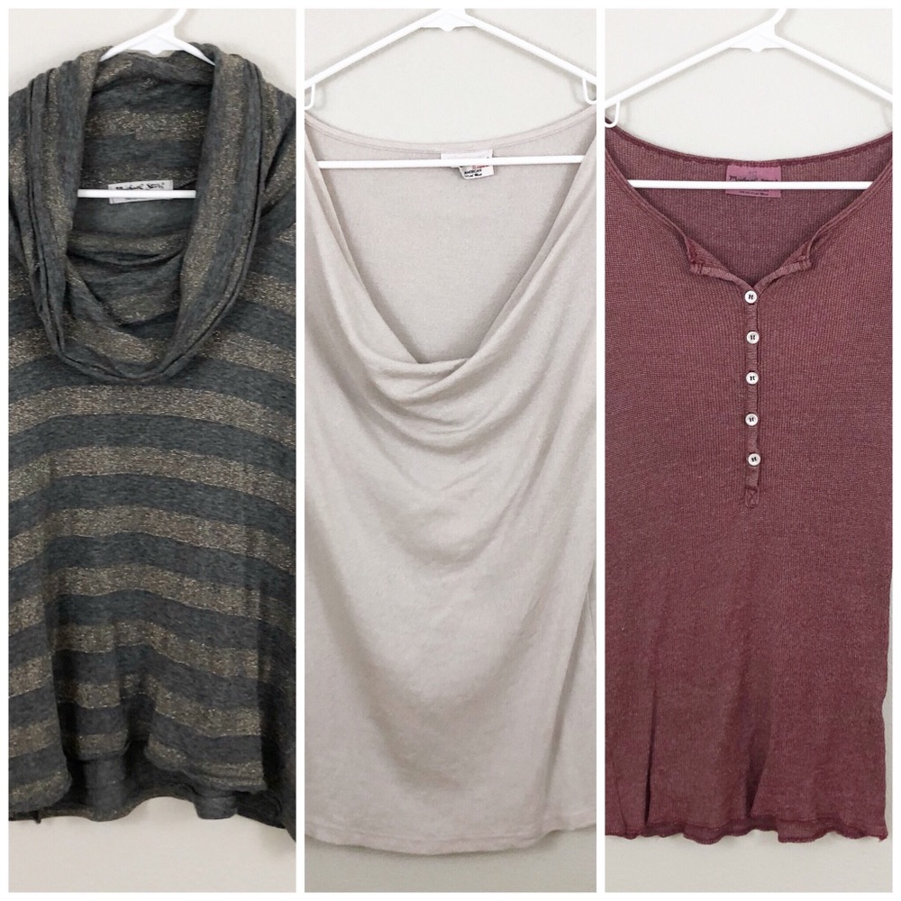 Lot of 3 One Size Michael Stars Shirts